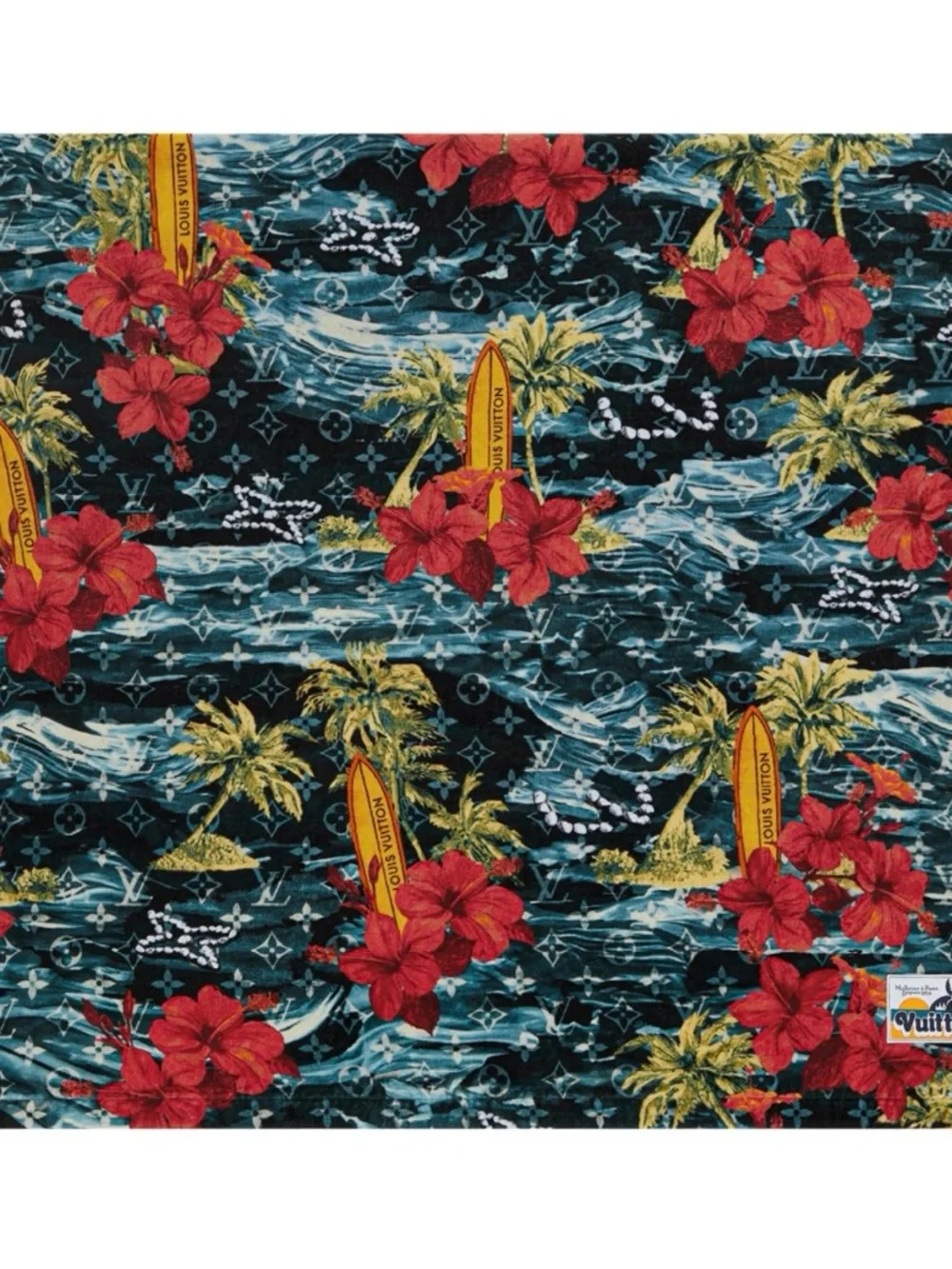 New Authentic Louis Vuitton Surfin' Monogram Beach Towel M79818